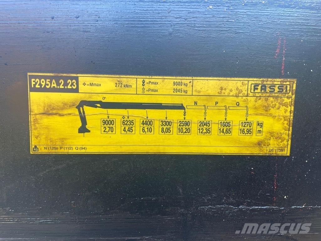 MAN TGS 35.360 8x4 Automobiliniai kranai