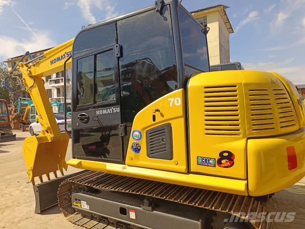 Komatsu PC 70-8 Vikšriniai ekskavatoriai
