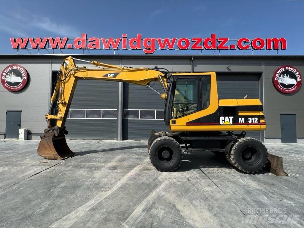 CAT M 312 Ratiniai ekskavatoriai