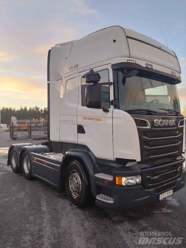 Scania R 520 LA Naudoti vilkikai