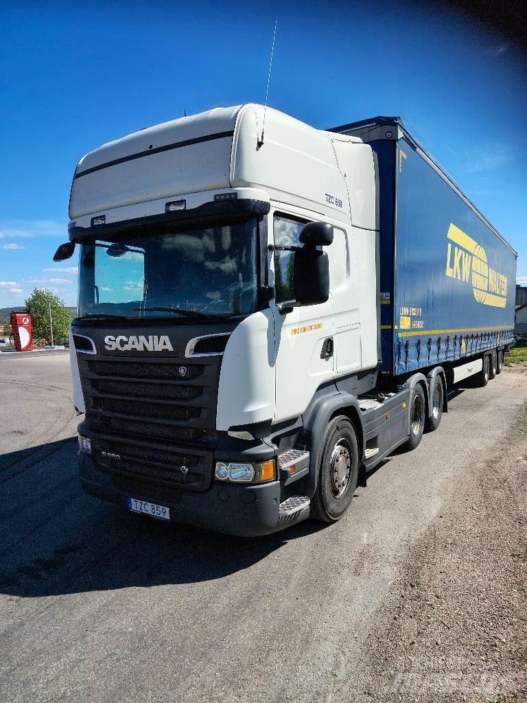 Scania R 520 LA Naudoti vilkikai