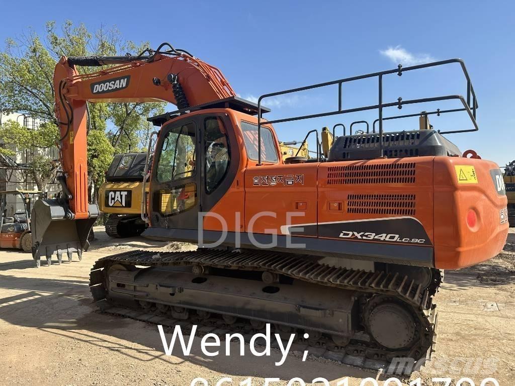 Doosan DX 340 Vidutinės galios ekskavatoriai 7-12 t