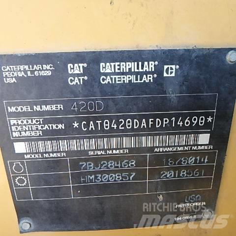CAT 420 D Ekskavatoriniai krautuvai