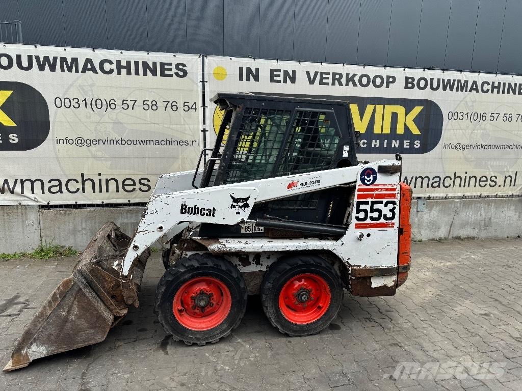Bobcat 553 Krautuvai su šoniniu pasukimu