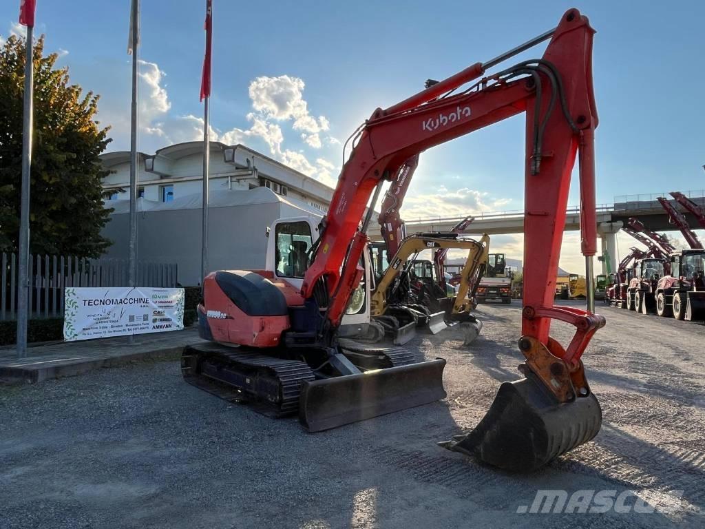 Kubota KX 080-3 A Vidutinės galios ekskavatoriai 7-12 t