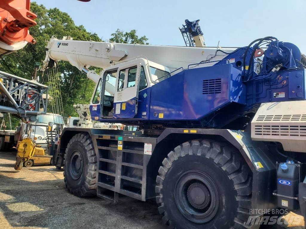 Tadano gr 750xl-3 Neapdoroto reljefo kranai