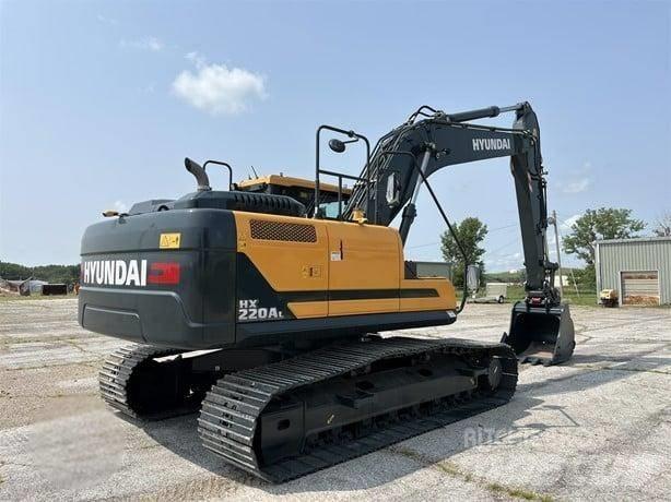 Hyundai HX 220 Vikšriniai ekskavatoriai