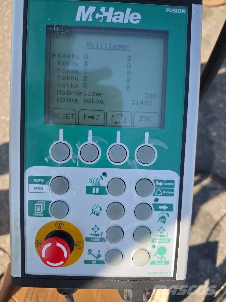 McHale Fusion 3 Ritinių presai
