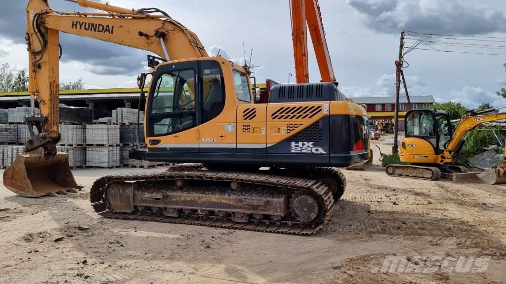 Hyundai 220 LC Vikšriniai ekskavatoriai