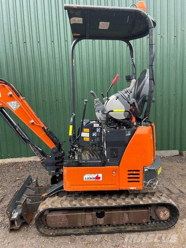 Hitachi ZX 19 U-6 Mini ekskavatoriai < 7 t