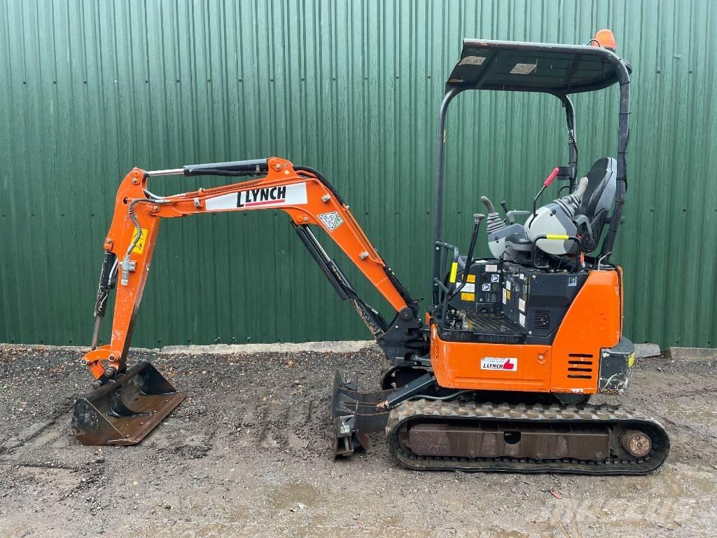 Hitachi ZX 19 U-6 Mini ekskavatoriai < 7 t