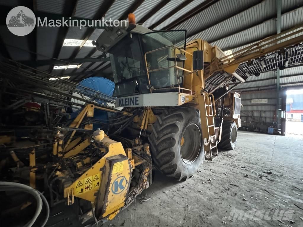 Franz Kliene Derliaus nuėmimo kombainai