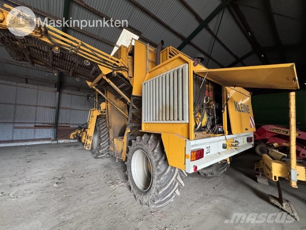 Franz Kliene Derliaus nuėmimo kombainai