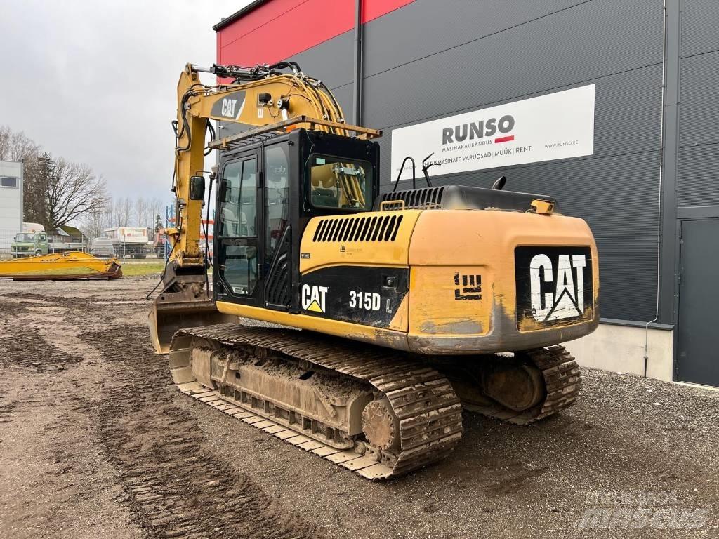 CAT 315 D Vikšriniai ekskavatoriai