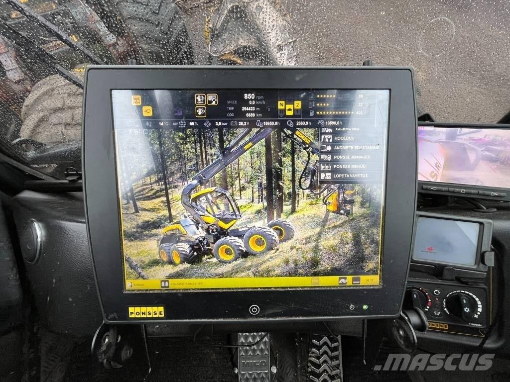 Ponsse Scorpion King Miško technika (Harvesteriai)
