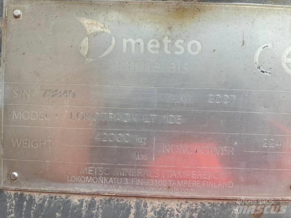 Metso LT 105 Mobilūs smulkintuvai