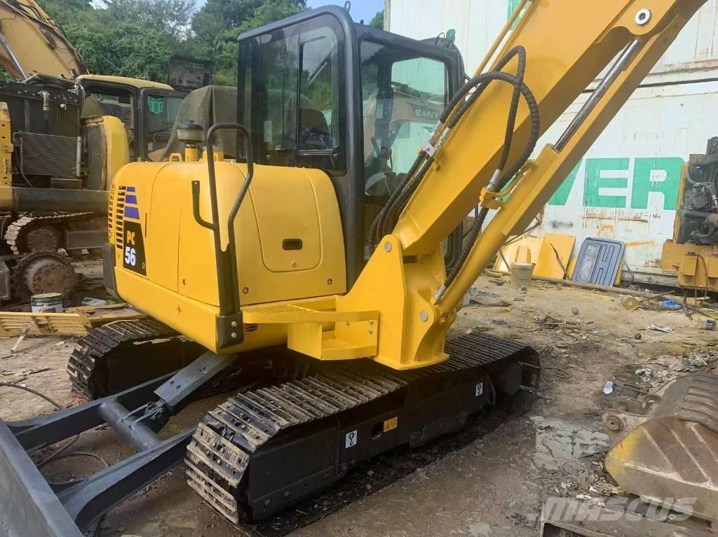 Komatsu 56 Vikšriniai ekskavatoriai