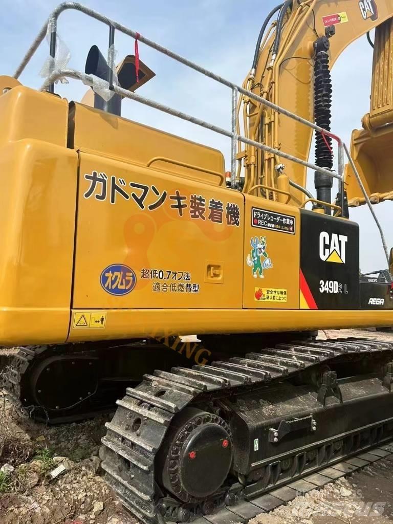 CAT 349 D Vikšriniai ekskavatoriai