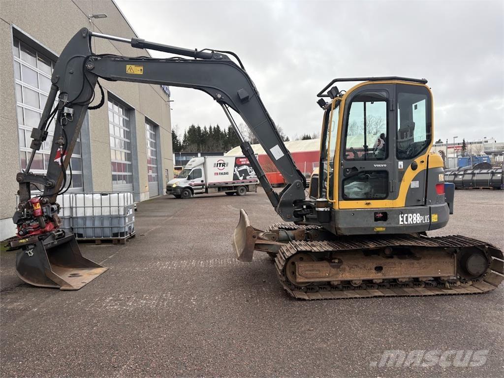 Volvo ECR 88 plus Vikšriniai ekskavatoriai