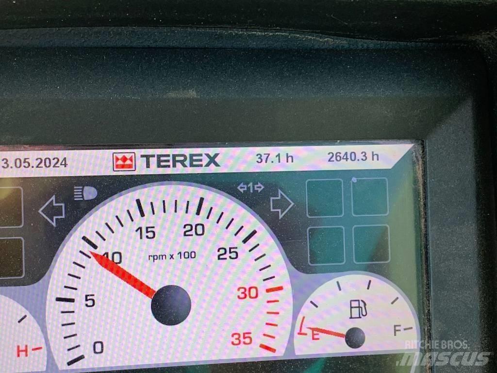 Terex TC 125 Vikšriniai ekskavatoriai