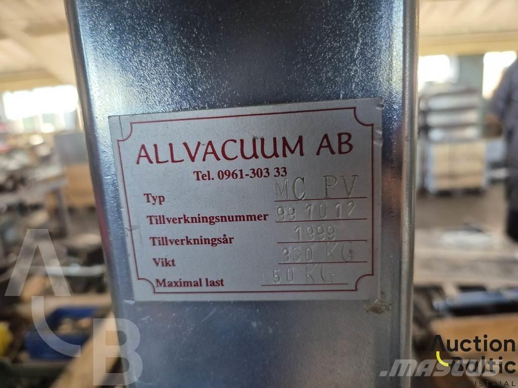  Allvacuum MC PV Kiti keltuvai ir platformos
