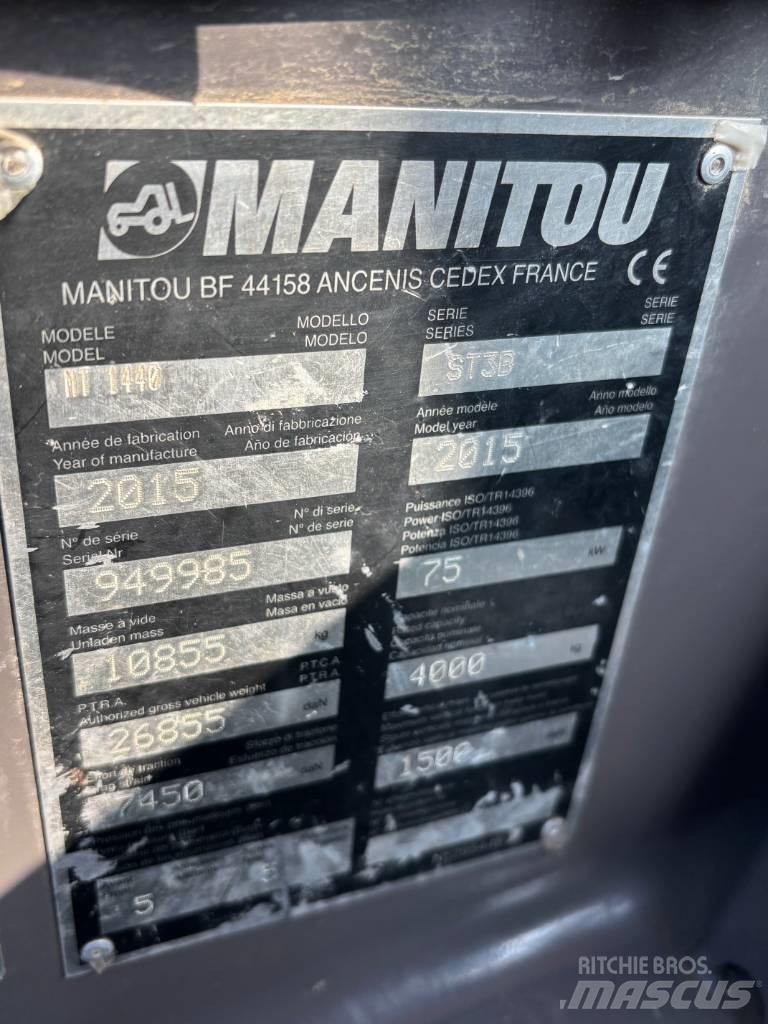 Manitou MT 1440 Teleskopiniai krautuvai