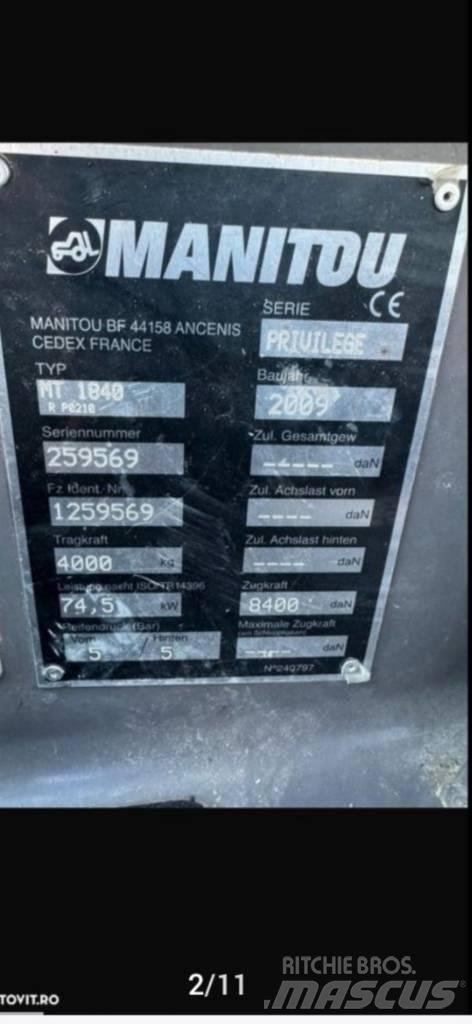 Manitou 1840 Teleskopiniai krautuvai