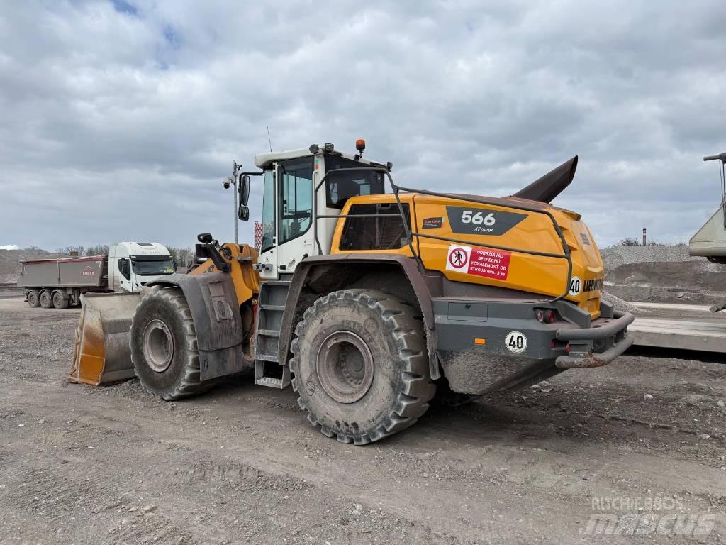 Liebherr L 566 Naudoti ratiniai krautuvai
