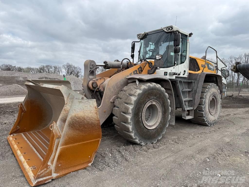 Liebherr L 566 Naudoti ratiniai krautuvai