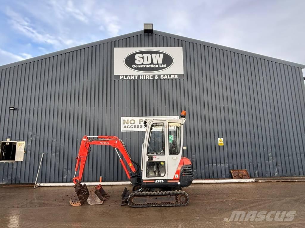 Kubota KX 41-2 V Mini ekskavatoriai < 7 t