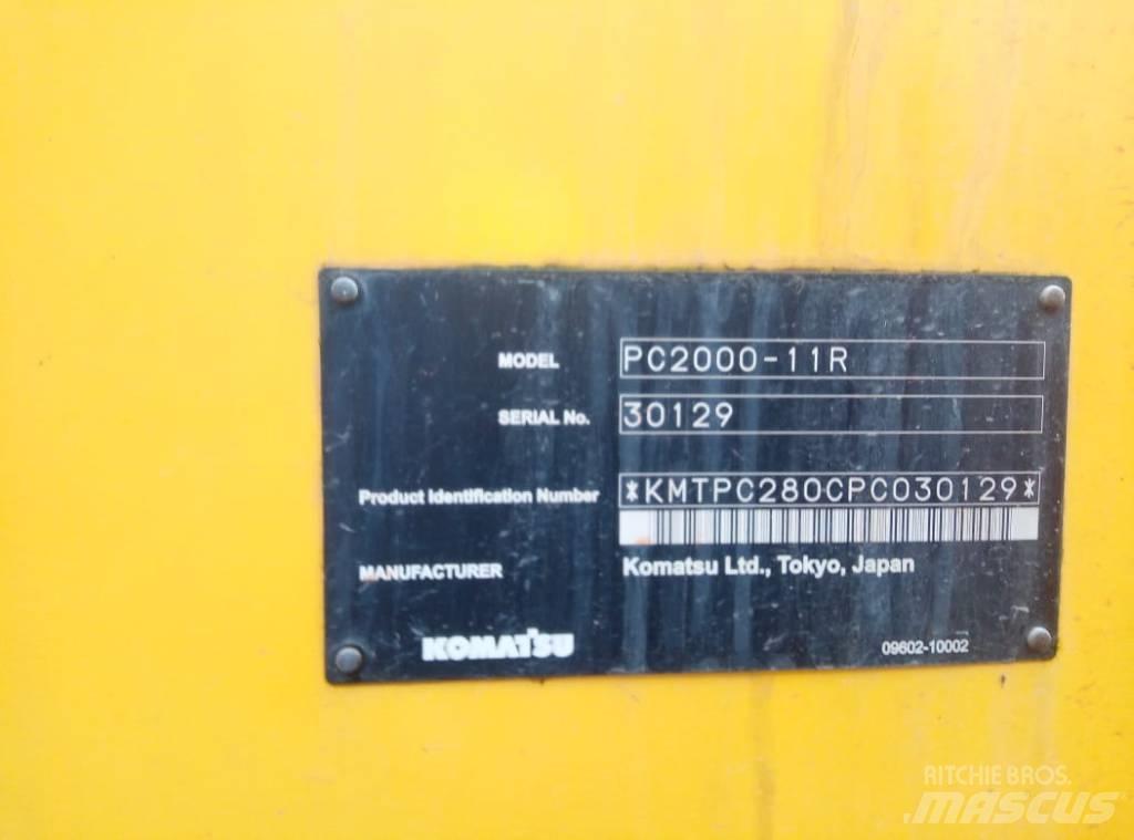 Komatsu PC 2000 Vikšriniai ekskavatoriai