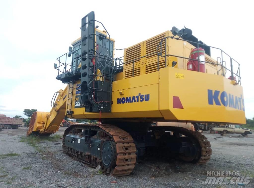 Komatsu PC 2000 Vikšriniai ekskavatoriai