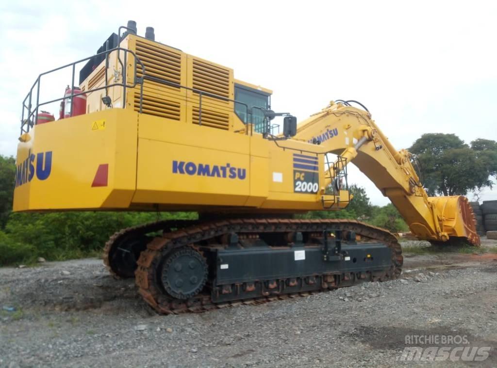 Komatsu PC 2000 Vikšriniai ekskavatoriai