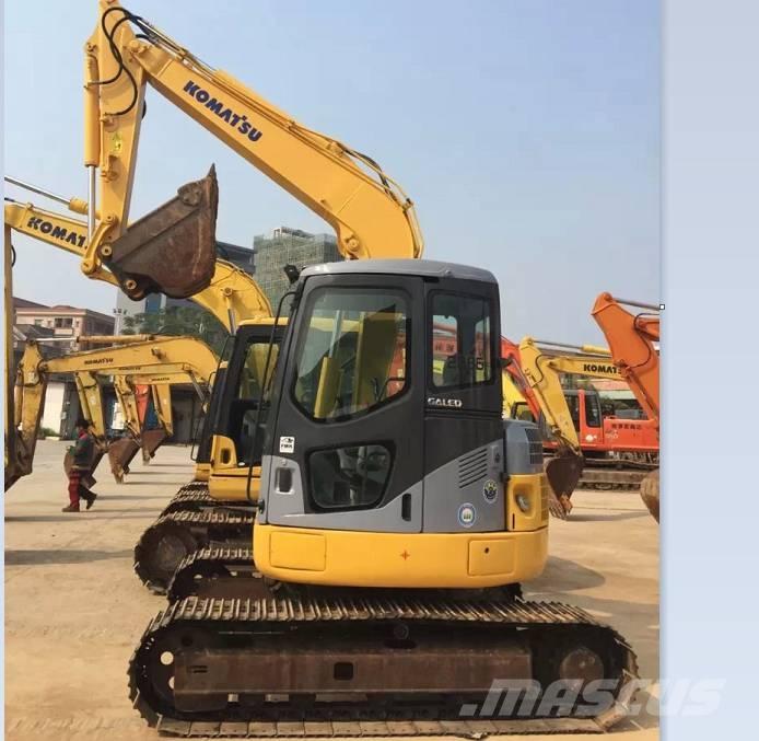 Komatsu pc78us Vidutinės galios ekskavatoriai 7-12 t