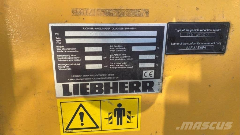 Liebherr L 526 Z Naudoti ratiniai krautuvai