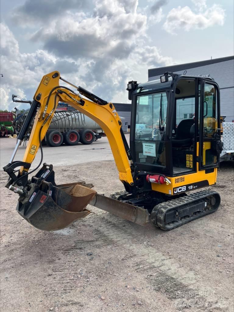 JCB 19 C-1 Mini ekskavatoriai < 7 t