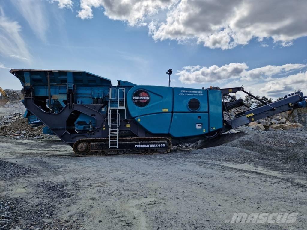 PowerScreen PT600E Mobilūs smulkintuvai