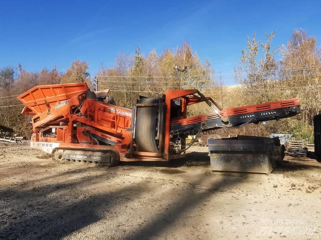 Warrior 1400 Mobilūs sietai
