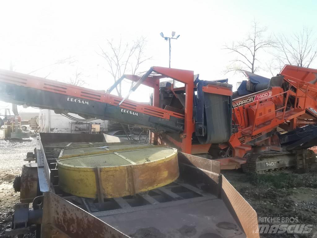 Warrior 1400 Mobilūs sietai
