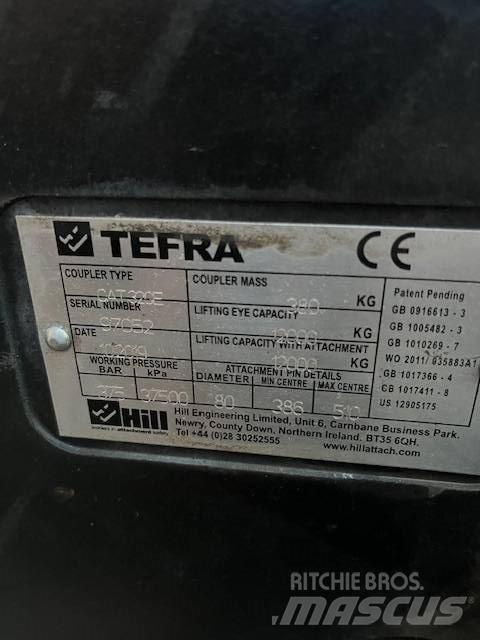  Tefra CAT 320E Greito sujungimo jungtys