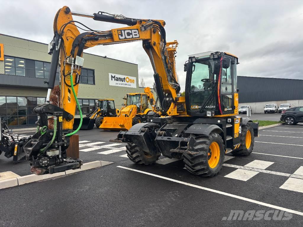 JCB Hydradig Ratiniai ekskavatoriai