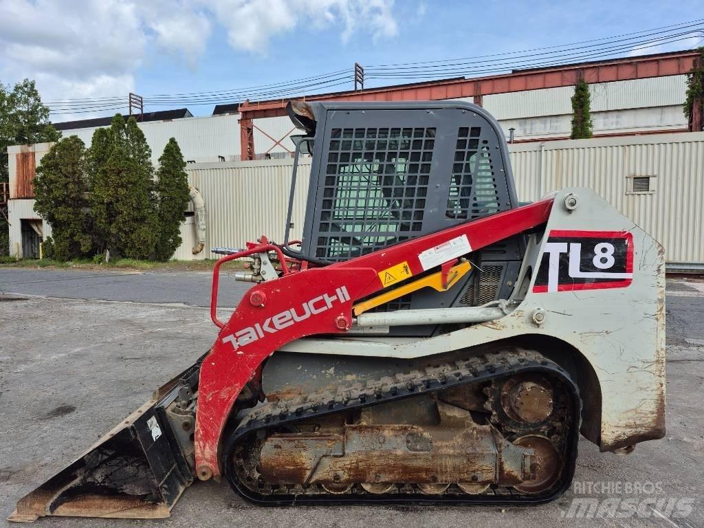 Takeuchi TL 8 Krautuvai su šoniniu pasukimu