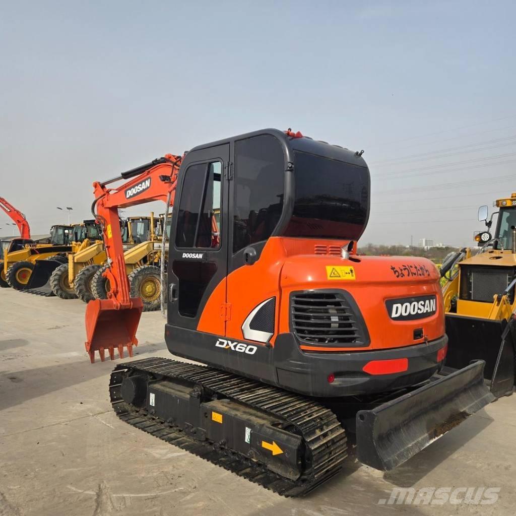 Doosan DX 60 Mini ekskavatoriai < 7 t
