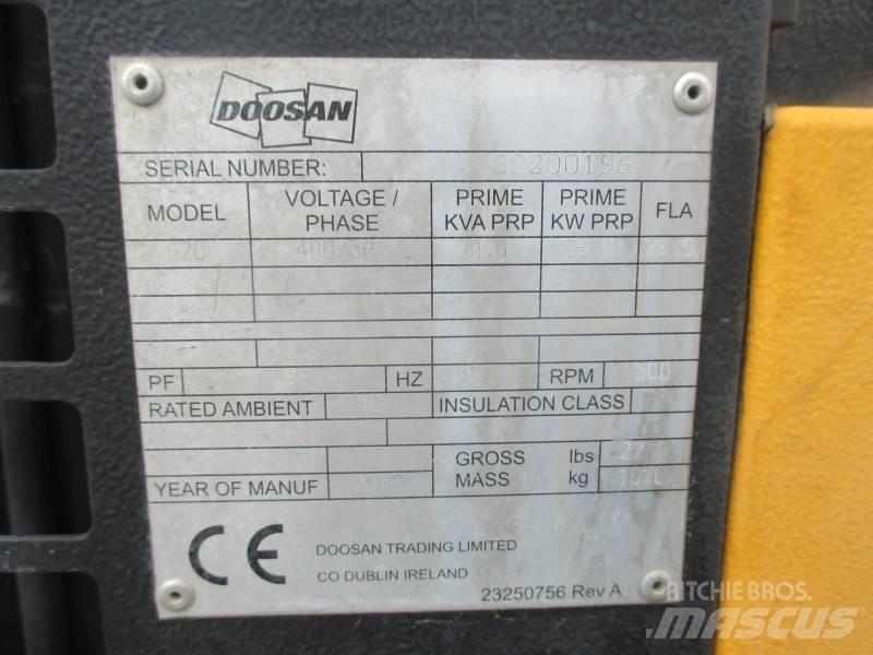 Doosan G 20 Dyzeliniai generatoriai