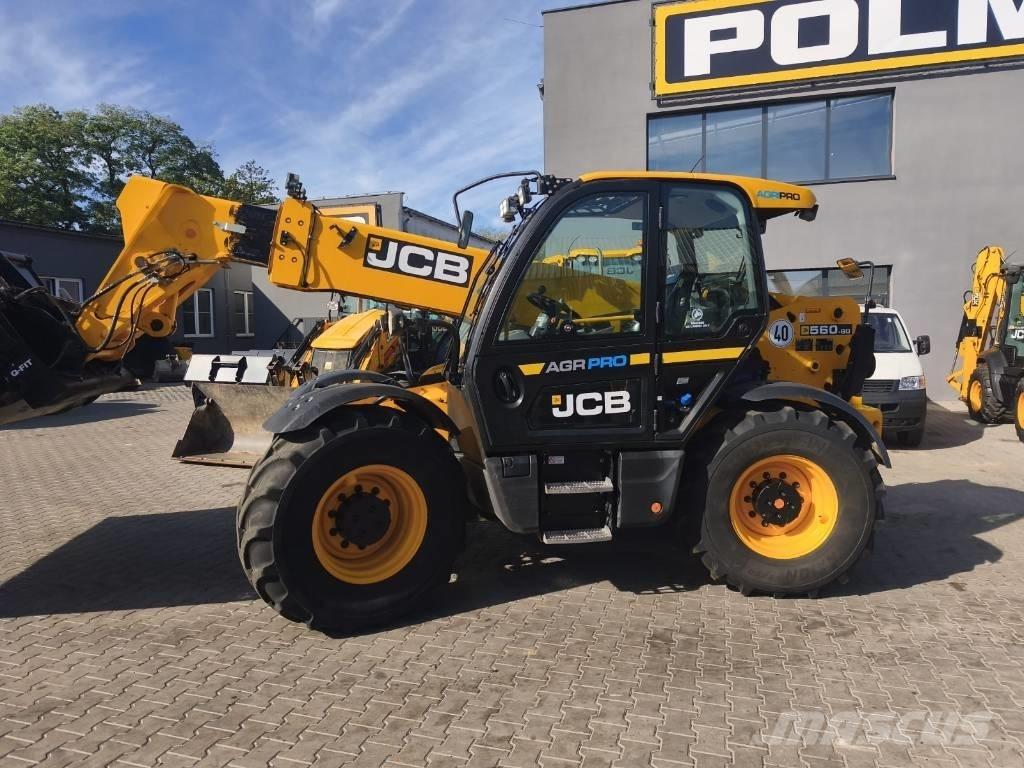 JCB 560-80 AGRI PRO Teleskopiniai krautuvai