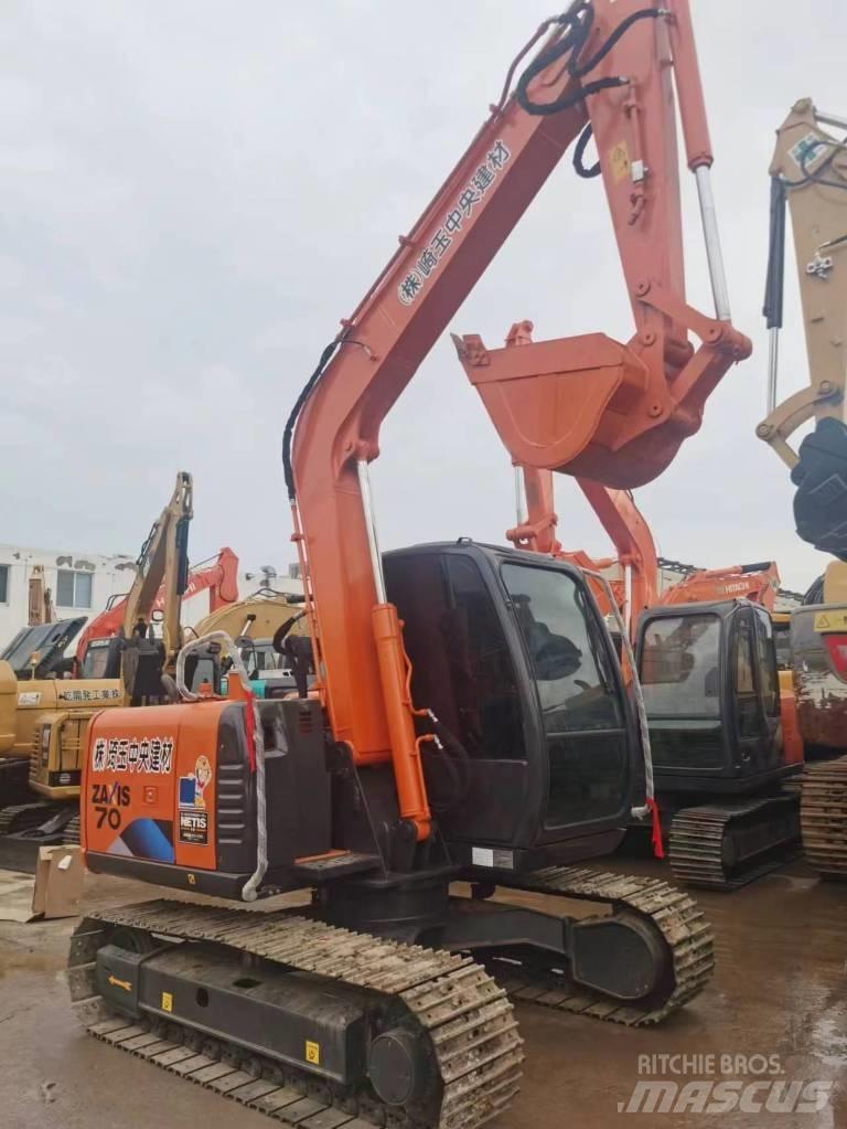 Hitachi ZX 70 Mini ekskavatoriai < 7 t