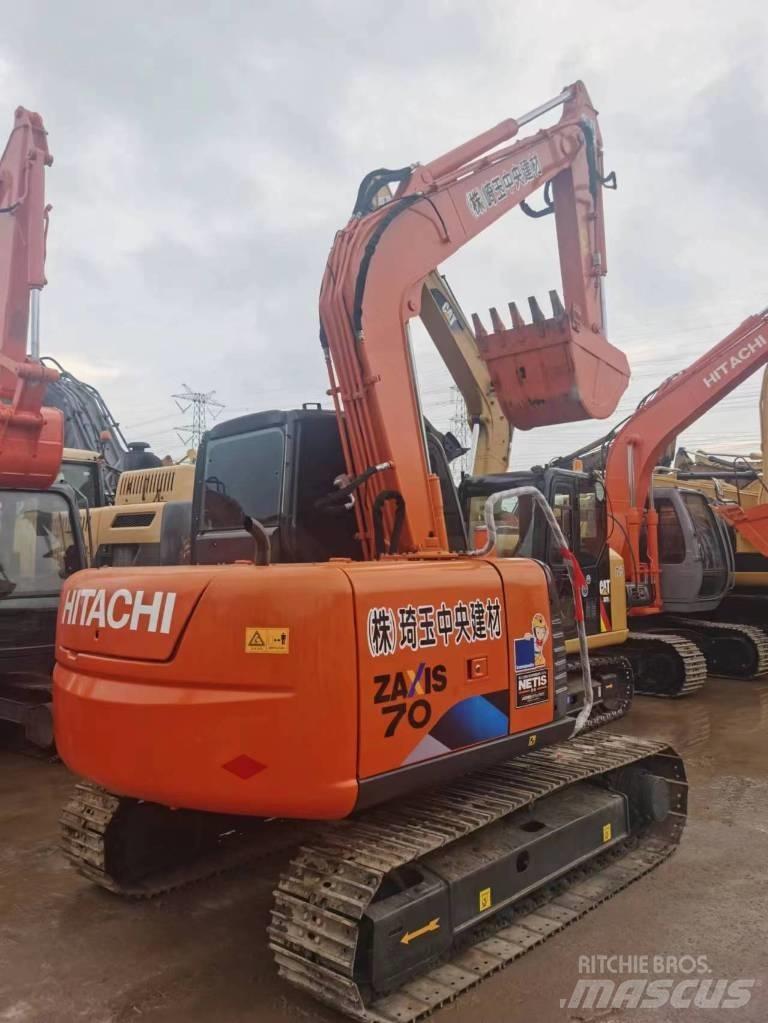 Hitachi ZX 70 Mini ekskavatoriai < 7 t