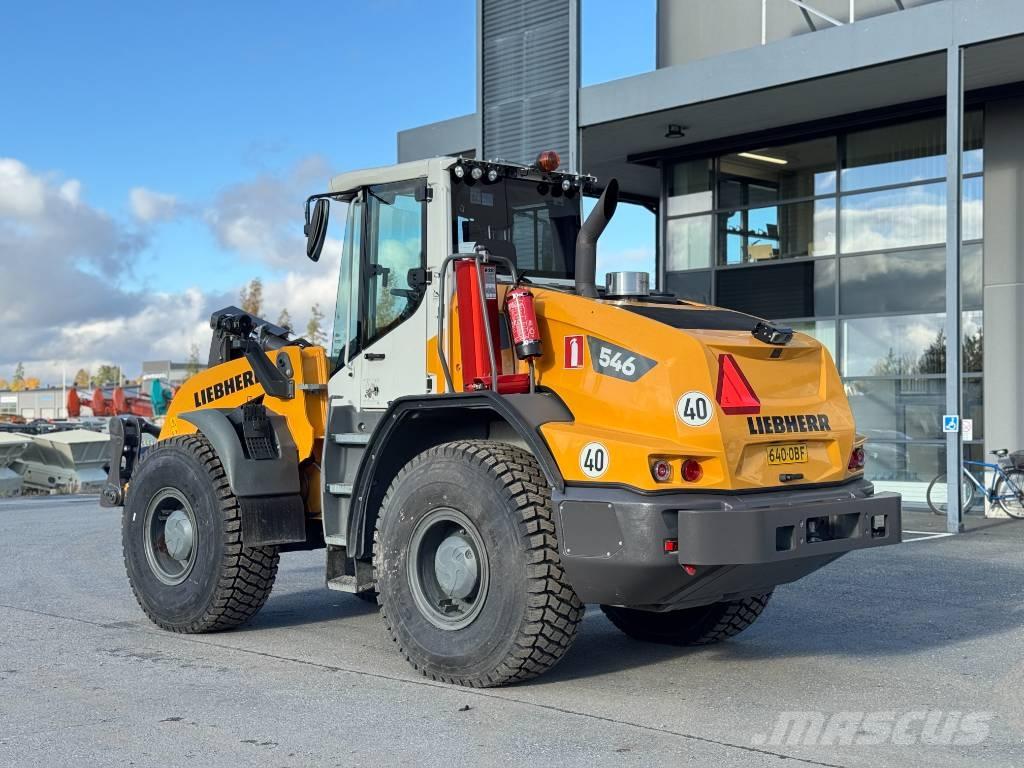Liebherr L546 Naudoti ratiniai krautuvai