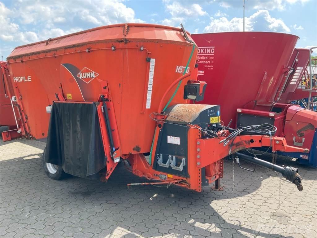 Kuhn Profile 1670 Pašarų maišytuvai-dalytuvai