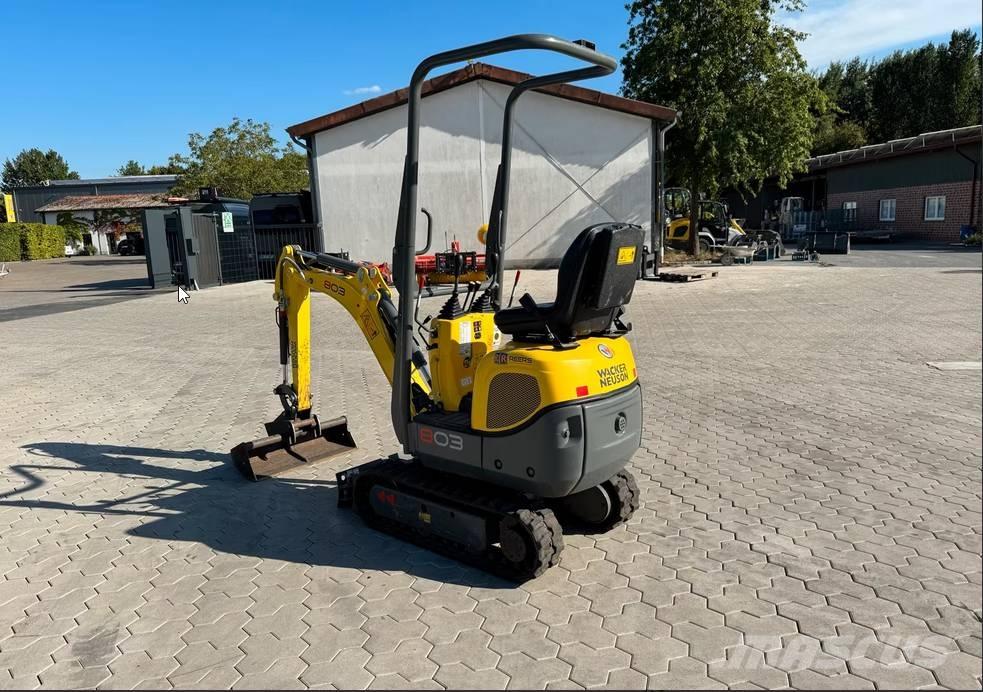 Wacker Neuson 803 Vikšriniai ekskavatoriai